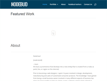 Tablet Screenshot of nodebud.com